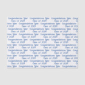 Aangepast Afstuderen-bericht Tissuepapier (Voorkant)