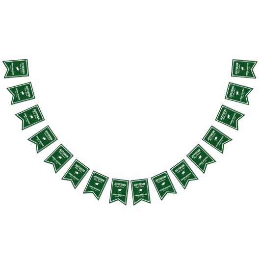 Aangepast Afstuderen Bundelen | School, naam Afstu Vlaggetjes (Alle)