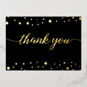 Aangepast Afstuderen Dank u het Fotobericht van he Folie Feestdagenkaart (Voorkant)