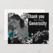 Aangepast afstuderen dank u kaart (Voorkant / Achterkant)