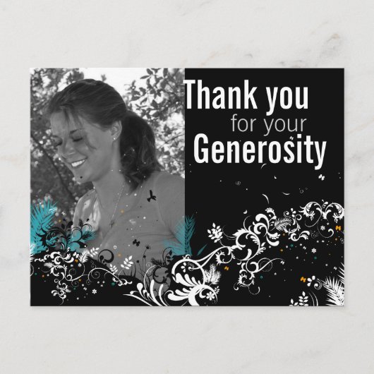 Aangepast afstuderen dank u kaart (Voorkant)