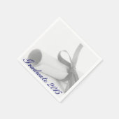Aangepast Afstuderen Diploma Party Paper Napkin se Servet (Hoek)