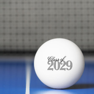 Aangepast Afstuderen Eenvoudig Afstudeerder Jaar Pingpongbal