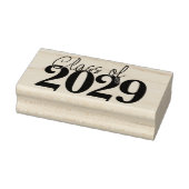 Aangepast Afstuderen | Eenvoudig Afstudeerder Jaar Rubberstempel (Stempel)