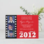 Aangepast Afstuderen filmstrip 2012 Kaart (Staand voorkant)