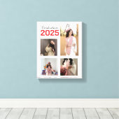 Aangepast Afstuderen Foto Canvas Afdruk (Insitu (Houten vloer))