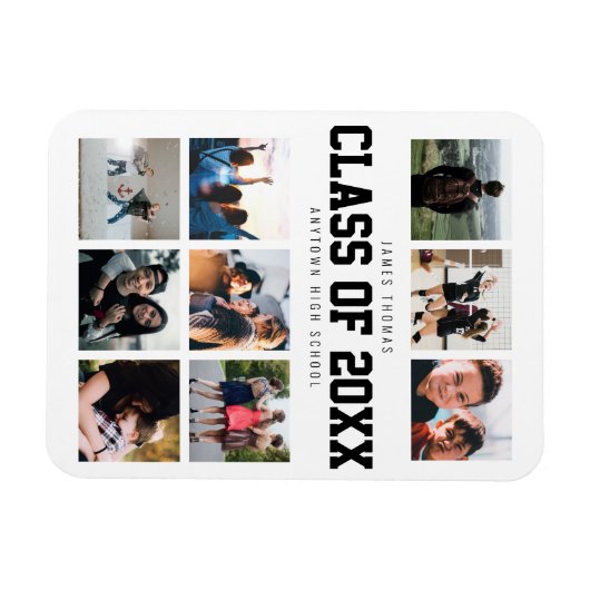 Aangepast Afstuderen - foto-inkuilen Magneet (Horizontaal)