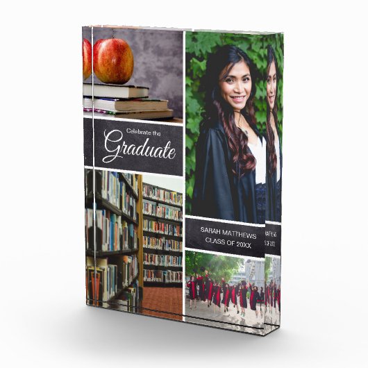 Aangepast Afstuderen Fotocollage klasse van Fotoblokken (Rechts)