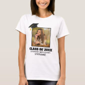 Aangepast Afstuderen Fotoklasse van 2022 senior T-shirt (Voorkant)