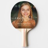 Aangepast Afstuderen Fotoscript samenvoegen Tafeltennisbatje (Voorkant)