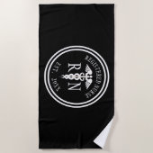 Aangepast Afstuderen geregistreerd verpleegster RN Strandlaken (Voorkant)