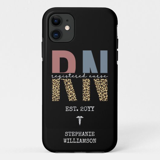 Aangepast Afstuderen geregistreerd zuster Case-Mate iPhone Case (Achterkant)