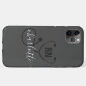 Aangepast Afstuderen geregistreerd zuster Case-Mate iPhone Case (Achterkant (horizontaal))