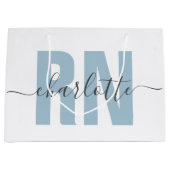 Aangepast Afstuderen geregistreerd zuster Groot Cadeauzakje (Voorkant)