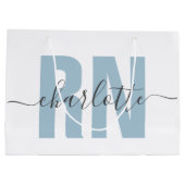 Aangepast Afstuderen geregistreerd zuster Groot Cadeauzakje (Achterkant)