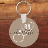 Aangepast Afstuderen geregistreerd zuster Sleutelhanger (Voorkant)
