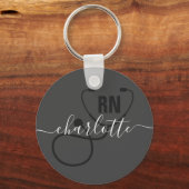 Aangepast Afstuderen geregistreerd zuster Sleutelhanger (Voorkant)