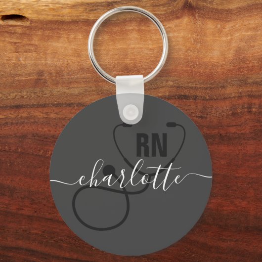 Aangepast Afstuderen geregistreerd zuster Sleutelhanger (Voorkant)