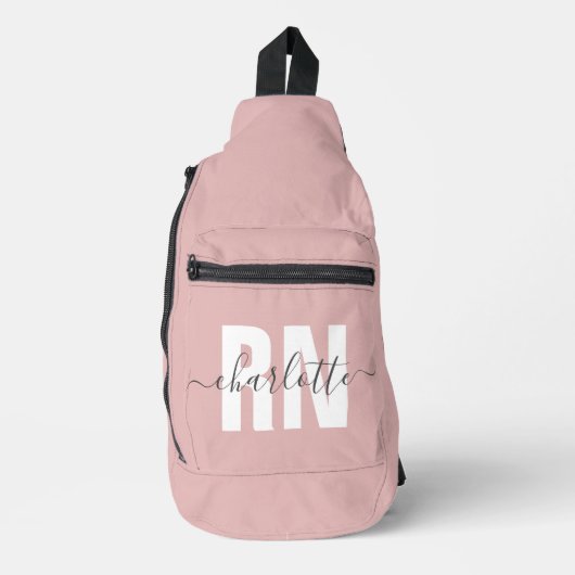 Aangepast Afstuderen geregistreerd zuster Sling Bag (Voorkant)