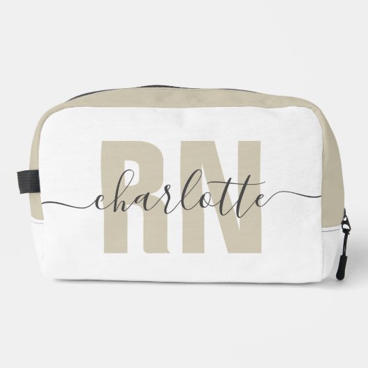 Aangepast Afstuderen geregistreerd zuster Toilettasje (Voorkant)