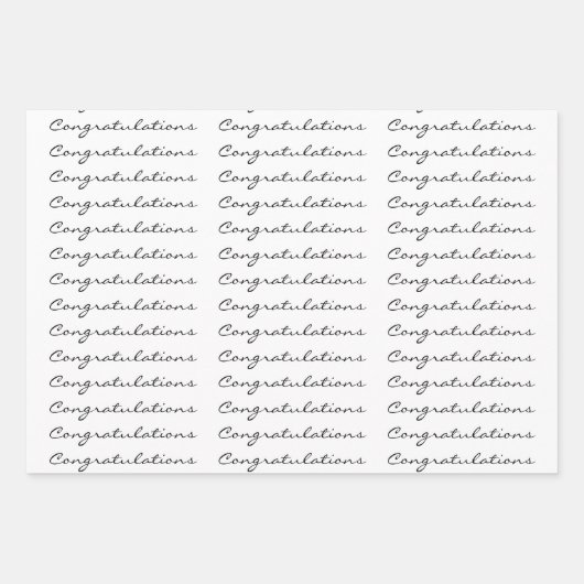 Aangepast Afstuderen Inpakpapier Vel (Voorkant 2)