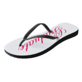 Aangepast Afstuderen je eigen cadeau voor je afstu Teenslippers (Schuin)