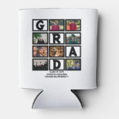 Aangepast Afstuderen, klasse van jaar 8 fotocollag Blikjeskoeler (Voorkant)