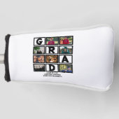 Aangepast Afstuderen, klasse van jaar 8 fotocollag Golfheadcover (Voorkant)