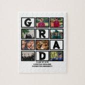 Aangepast Afstuderen, klasse van jaar 8 fotocollag Legpuzzel (Verticaal)