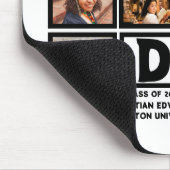 Aangepast Afstuderen, klasse van jaar 8 fotocollag Muismat (Hoek)