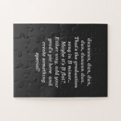 Aangepast Afstuderen Legpuzzel (Horizontaal)