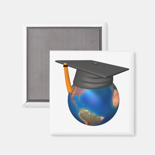 Aangepast Afstuderen Magneet (Voorkant / Achterkant)