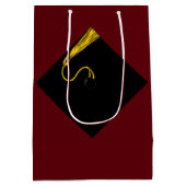 Aangepast Afstuderen Medium Cadeauzakje (Achterkant)