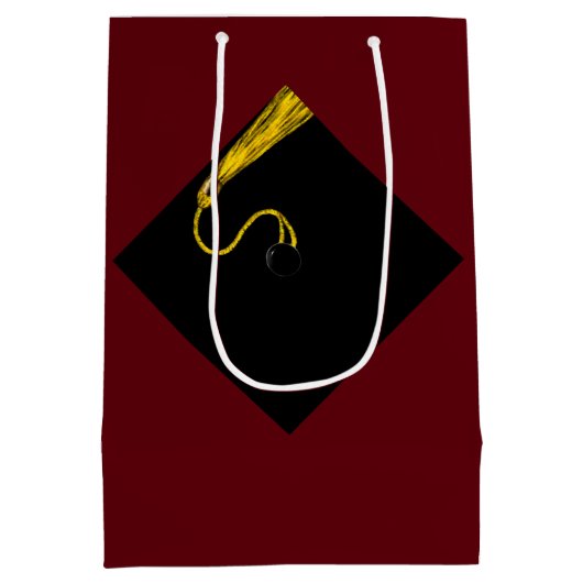 Aangepast Afstuderen Medium Cadeauzakje (Achterkant)