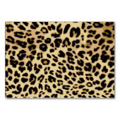 Aangepast Afstuderen met zwarte leopard Ribbon Jew Kaart (Achterkant)