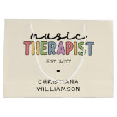 Aangepast Afstuderen muziektherapietherapie met mu Groot Cadeauzakje (Achterkant)