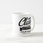 Aangepast Afstuderen (naam, schoolnaam en Afstudee Koffiemok (Voorkant rechts)