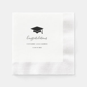 Aangepast Afstuderen papier Servet