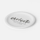 Aangepast Afstuderen Papieren Bordje (Gekanteld)