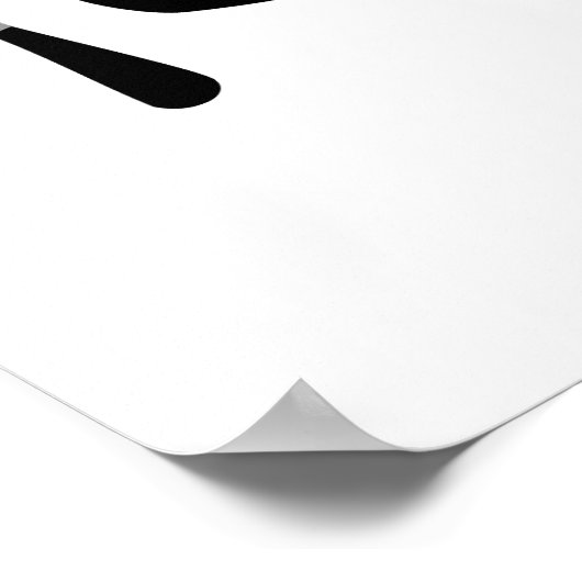 Aangepast Afstuderen Portret | AFDRUKBAAR PERSONAL Poster (Hoek)