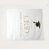 Aangepast Afstuderen Tapestry Wandkleed (Voorkant (horizontaal))