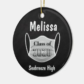 Aangepast Afstuderen tijdens een pandemie 2020 Keramisch Ornament (Links)