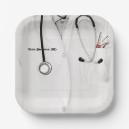 Aangepast Afstuderen van de Medische School Papieren Bordje