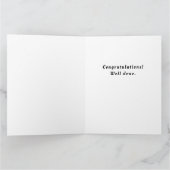 Aangepast Afstuderen van de verpleegschool Kaart (Binnen)