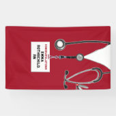 Aangepast Afstuderen van de verpleegschool Spandoek (Horizontaal)