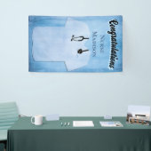 Aangepast Afstuderen van de verpleegschool Spandoek (Beurs)