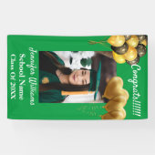 Aangepast Afstuderen van het jaar 2021 van de Foto Spandoek (Horizontaal)