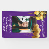 Aangepast Afstuderen van het jaar 2021 van de Foto Spandoek (Horizontaal)