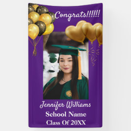 Aangepast Afstuderen van het jaar 2021 van de Foto Spandoek