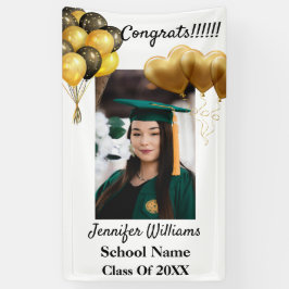 Aangepast Afstuderen van het jaar 2021 van de Foto Spandoek